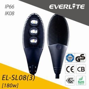 Everlite 180W LED Street Light with IP66 Ik08