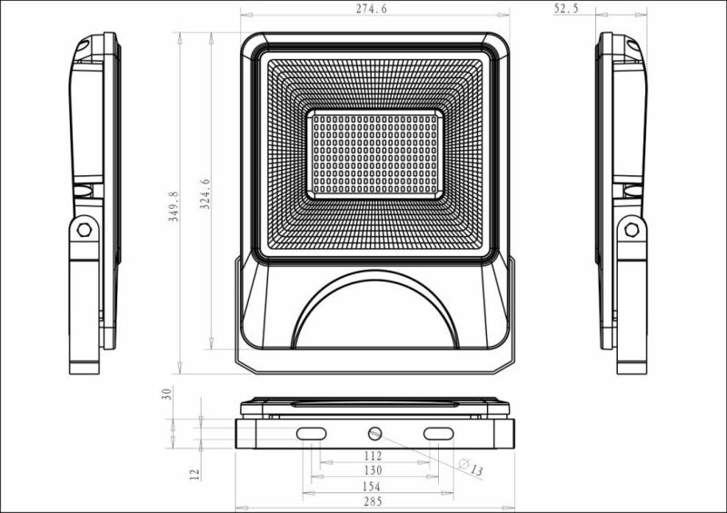 2019 Newest 5 Years Warranty LED 100W Flood Lighting with SMD Chips