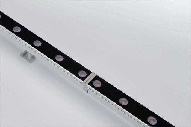 RoHS CE Customized Exterior IP67 Landscape Project Outdoor Building Facade Lighting Fixtures Asymmetric DMX512 Control RGBW Linear LED Wall Washer