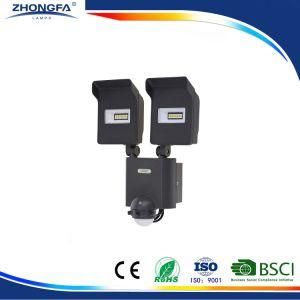 IP54 20W LED Wall Light with Motion Sensor/with CE EMC RoHS for Outdoor LED Flood Light