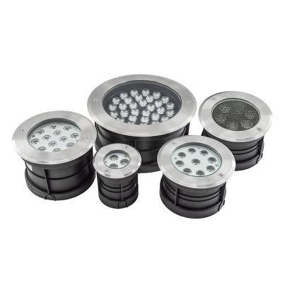 IP66 3W/7W/12W/18W/24W/36W 3000K LED Outdoor Inground Light