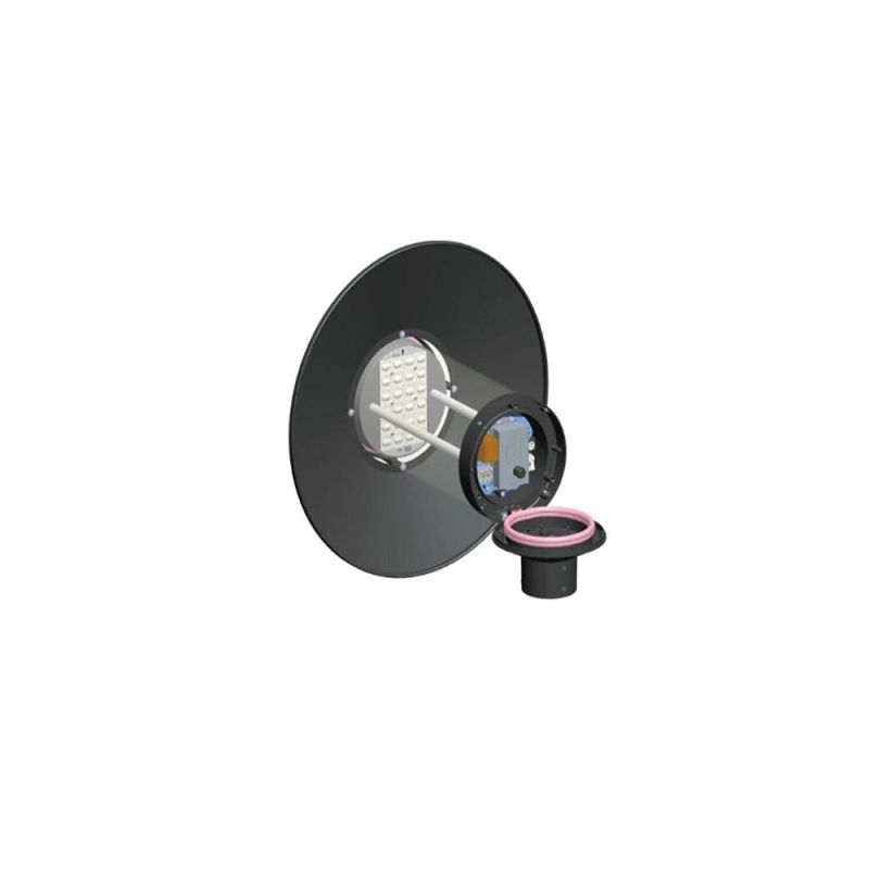 Home Outdoor LED Luminaria Fixture Aluminum Housing Outdoor IP65 Waterproof 20W Solar LED Garden Light