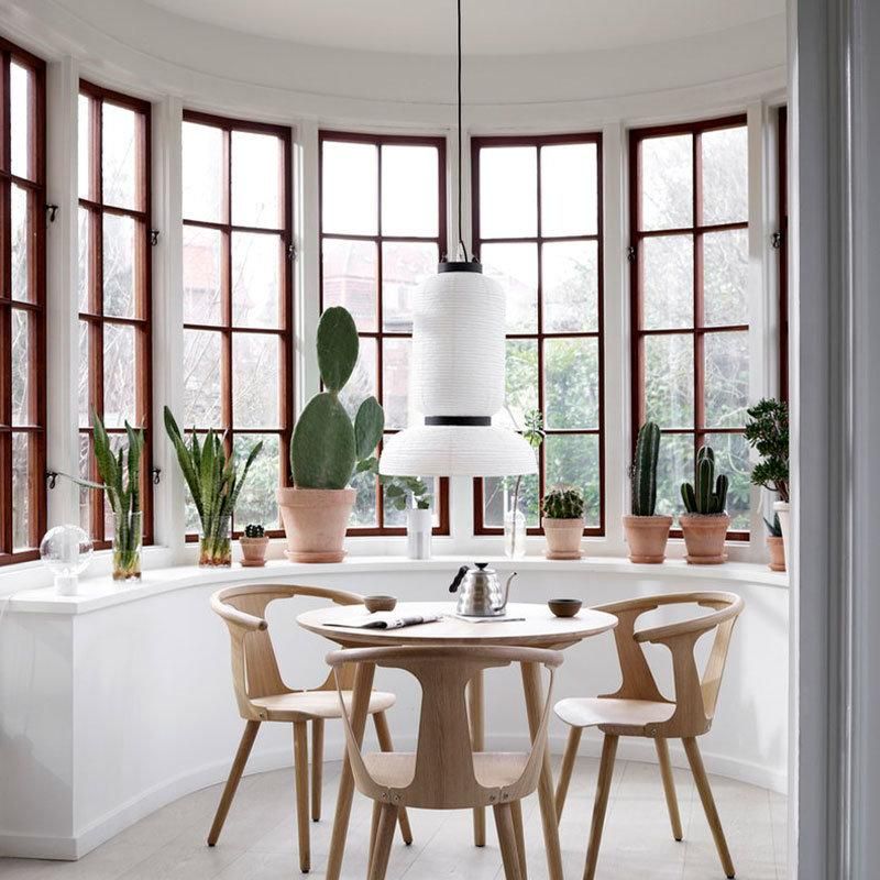 2022 White Paper Chandelier Light Decorative Pendant Lamp Drop Haging Lighting Post Modern Pendant Light