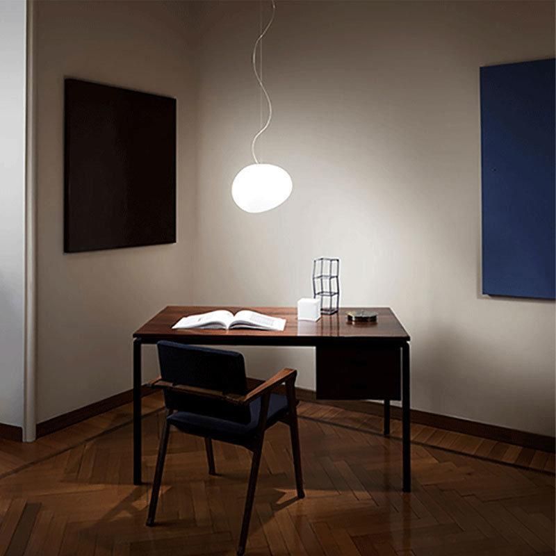 2022 Restaurant Decoration Modern Lights Living Room LED Suspension Lamps Glass Ball Pendant Chandelier