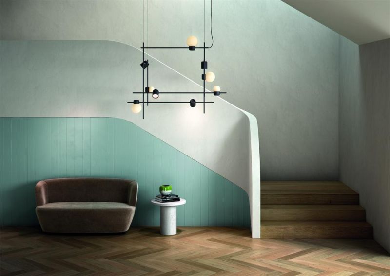 Kupetz Nordic Designer Postmodern Corridor Lobby Marble Pendant Light