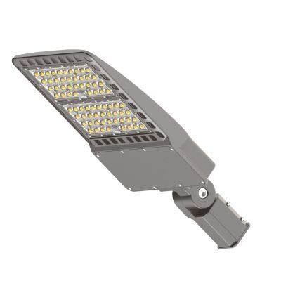 ETL cETL Dlc 120V 347V 480V LED Shoebox Area Parking Lot Light 150W 200W LED Street Light