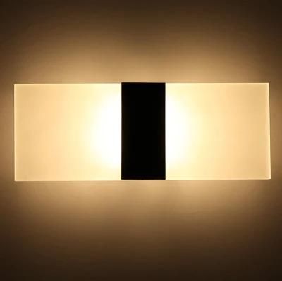 Hot Sale 3W 6W 3000K 6500K Aluminium Alloy Bracket Acrylic LED Modern Wall Light