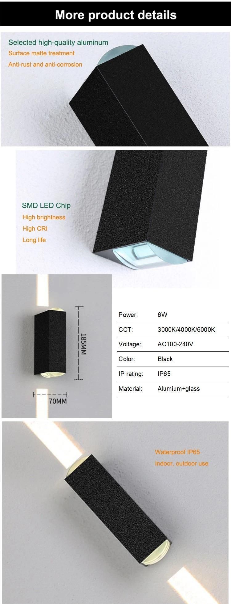 LED Wall Lamp 2021sconce Square Color Reading White Step for LED Wall Light