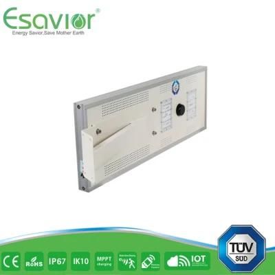 Esavior LED Lumen: 195lm/W 30W LED Light Source LED Solar Street Lights Solar Lights Outdoor Lights