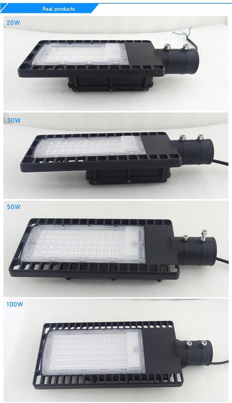 High Quality Outdoor Waterproof Die-Cast Aluminum 30W 50W 100W Solar LED Street Lamp