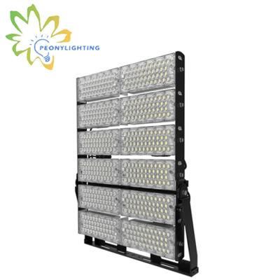 Peonylighting 1440W High Pole Stadium LED Flood LED Yard Lamp