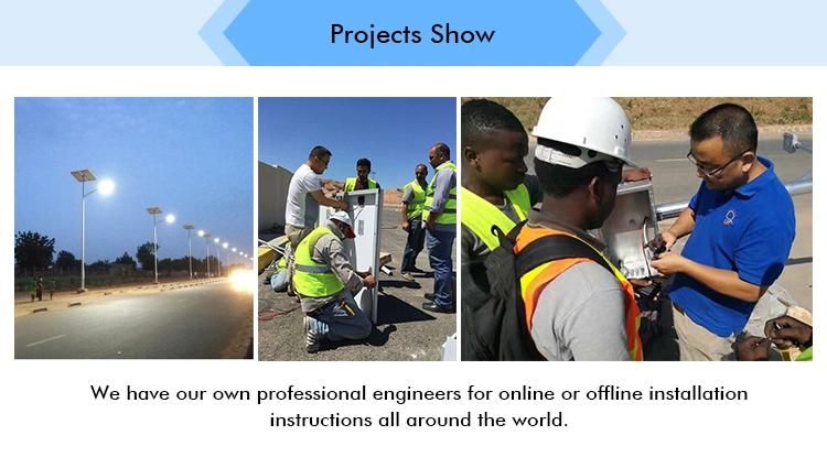 Lithium Battery Built in All in Two Solar Street Light