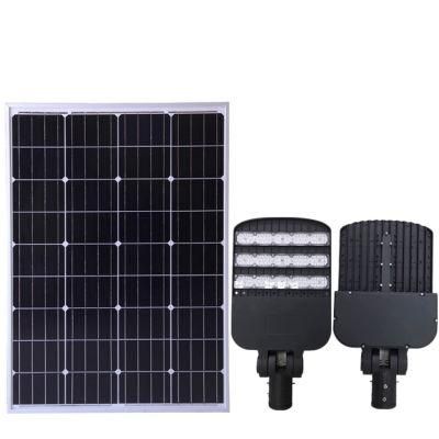 100W Die Cast Aluminum Lanterns Split LED Solar Street Light