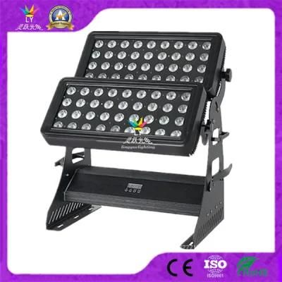 Professional Outdoor DMX 72PCS 10W Wall Washer Light LED City Color