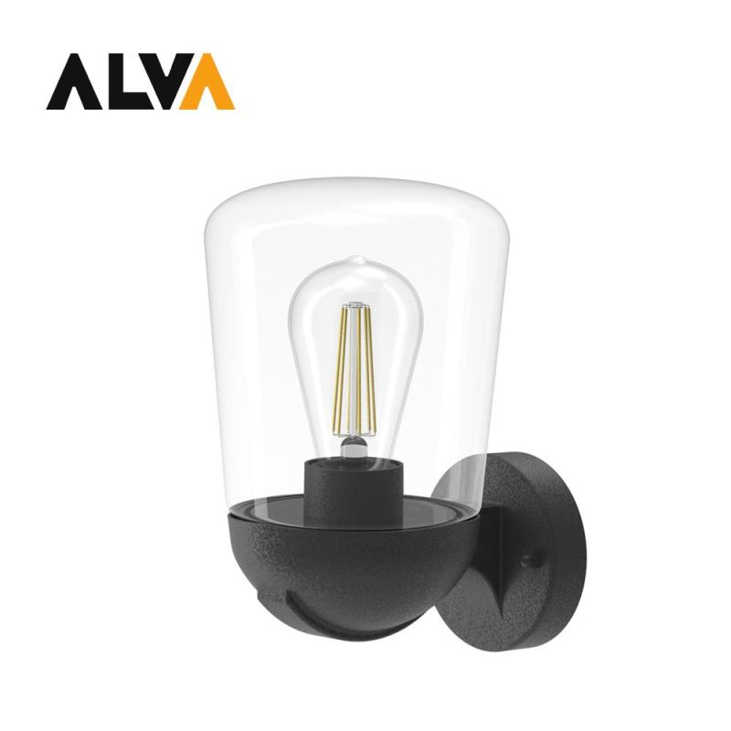 TUV CE SAA RoHS IP54 Wall Light Bulb E27 E26 Socket LED Filament St64 Wall Lamp
