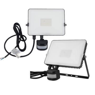 100W PIR COB LED Flood Light with Motion Sensor