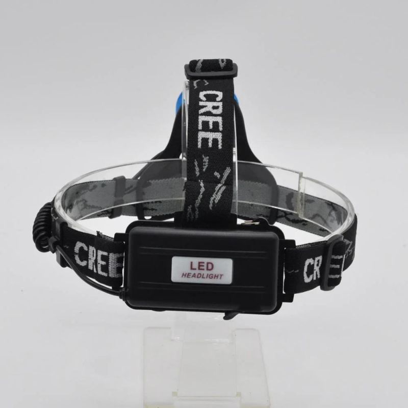 High Power Head Lamp Blue Rechargeable LED Head Torch Waterproof Zoom 10W T6 LED 18650 Battery LED Headlamp