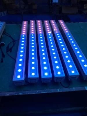 LED Wall Washer Bar 18PCS X 3W RGB Outdoor Light