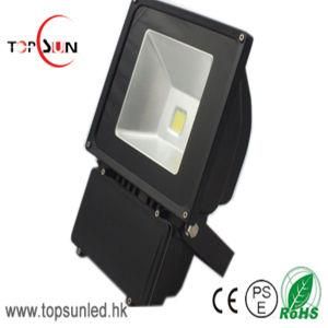 70W COB LED Flood Light/Sliver or Black Shell