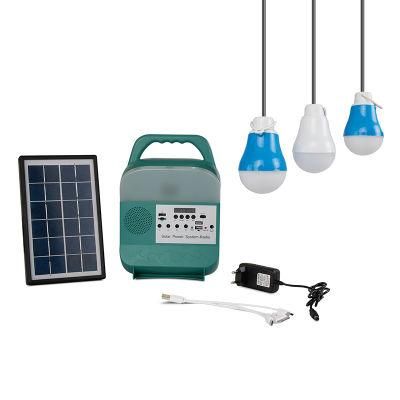 Solar Energy Rechargeable Lamp Household Lighting Radio Speaker Mobile Power Source Outdoor Lighting