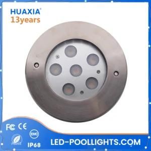 LED IP68 6watt Recessed LED Pool Underground Lights