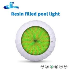 24watt RGB IP68 AC Resin Filled Wall Mounted LED Underwater Light