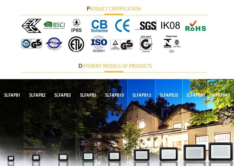 80W IP65 LED Outdoor Architectural Flood Lighting