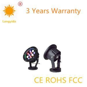 High Power 9W Colorful Outdoor Light Energy Saving