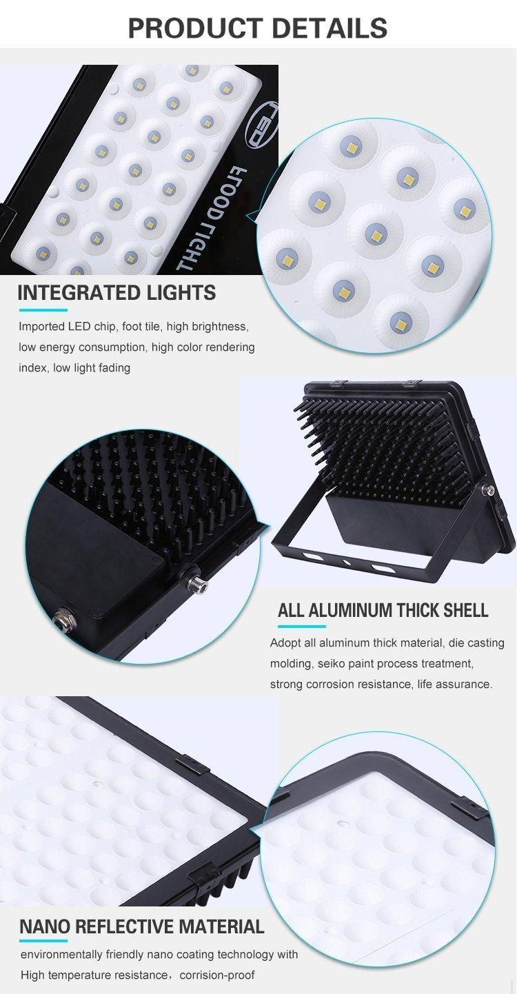 Energy Saving High Lumen IP65 Waterproof Outdoor LED Floodlight SMD 30W 50W 100W 150W LED Flood Light Price