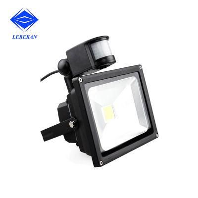 Factory Price Outdoor Reflector 30W 50W 100W LED Flood Light with Motion Sensor