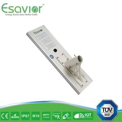 Esavior CE/RoHS/Ik10/IP67 Certified 60W Solar Light Solar Outdoor Light Factory Directly Sale