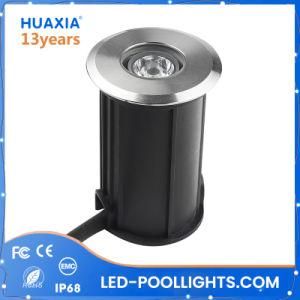 Hot Sale Mine Size 62mm LED Inground Light 1W 3W LED Floor Light