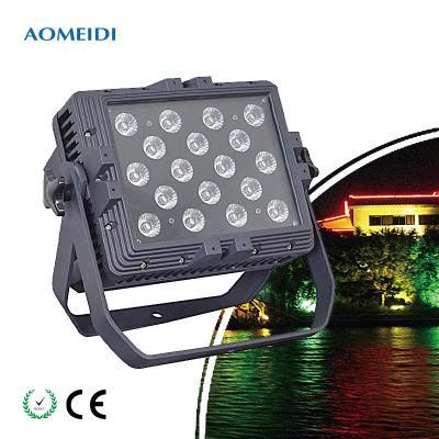 24*10W RGBW LED City Color Wall Washer Stage Light for outdoor Building Decoration