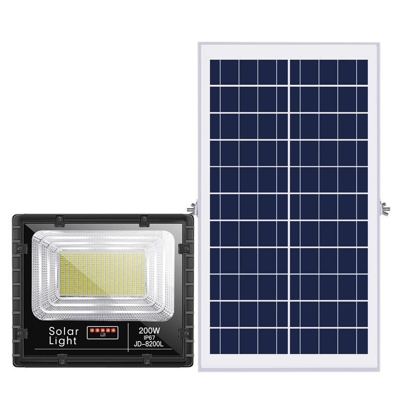 High Lumen Outdoor Lighting Waterproof IP67 Aluminum40W 60W 100W 200W Solar LED Flood Light