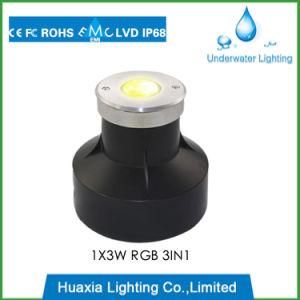 3W Waterproof LED Inground Light IP68 Outdoor LED Lamp