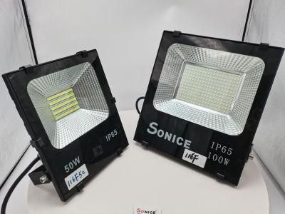 Die Casting Aluminium SMD LED Green Land Outdoor Garden 4kv Non-Isolated Isolated Water Proof Ansell 100W Floodlight