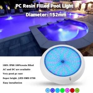 10watt Mini Diameter 150mm IP68 LED Swimming Pool Light