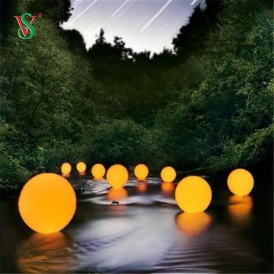 Waterproof Outdoor Color Changeable Swimming Pool Floating Ball Light