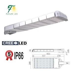 LED Roadway Light With180W Dimmable 100-277V 5000k