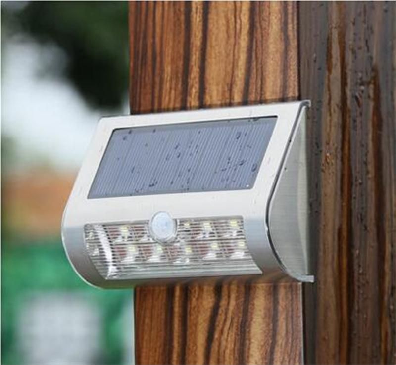 Hot Sale New Outdoor Wall Mounted Garden Solar Wall Lights