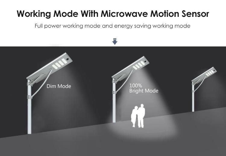 Factory Wholesale 12V 30W All in One Solar LED Street Light