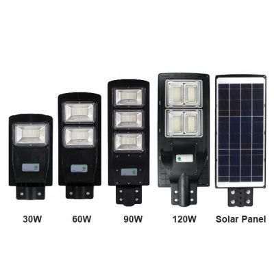 Ala Manufacture Supplier Outdoor Waterproof Sensor Solar LED Flood Street Garden Wall Lawn Light 120W/90W/60W/30W