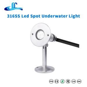 IP68 3in1 RGB 3watt Underwater Spot Light with CE RoHS Certificate
