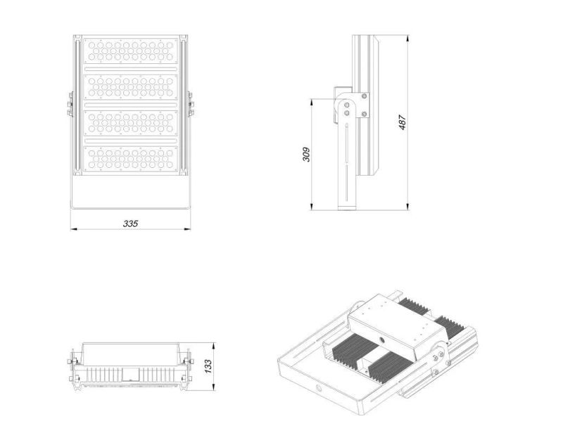 High Power LED Light LED Flood Light 350W 400W