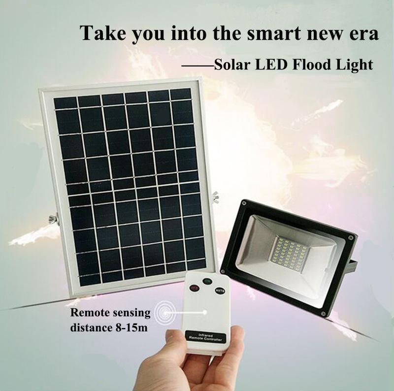 200W 150W 100W 60W MD3030 Outdoor IP65 Garden Camping Emergency Coutryard Cuntryside Waterproof High Lm High Power LED Solar Flood Light