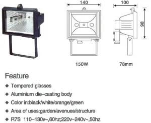 Factory Lks2109 150W 300W 500W 1000W 1500W LED Lawn Lamp