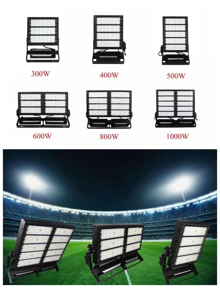 150lm/W Waterproof High Power LED Stadium Searchlight 800W Adjustable LED High Mast Light