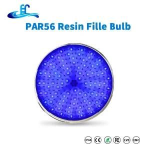 High Lumen Resin Filled RGB PAR56 DC12V Flat LED Wall Mounted Waterproof Pool Light with Edison LED Chip