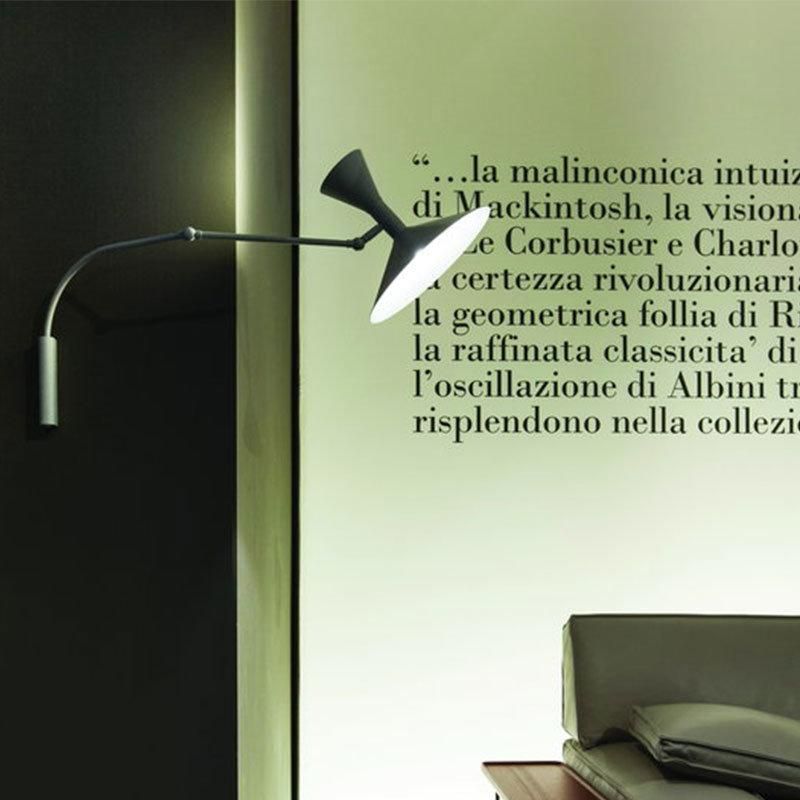 2022 Modern Minimalist Living Room Bedroom Bedside Adjustable Decorative Wall Lamp