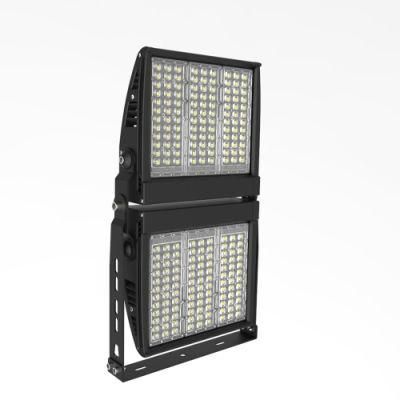 Outdoor Sport Lighting High Mast Floodlight 600 Watt LED Flood Light Asymmetric